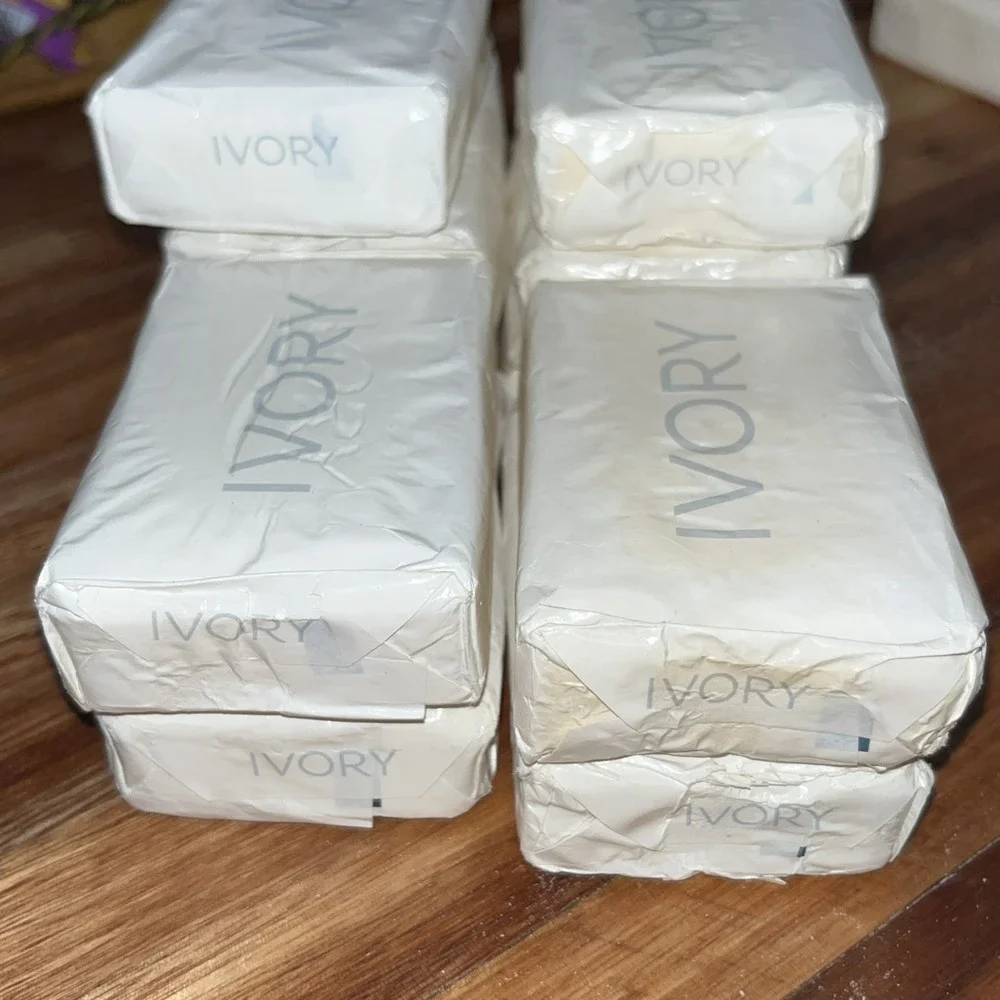 Vintage New Old StockLot 10 Ivory Soap Bars Personal Size 3.17 Oz Original Scent